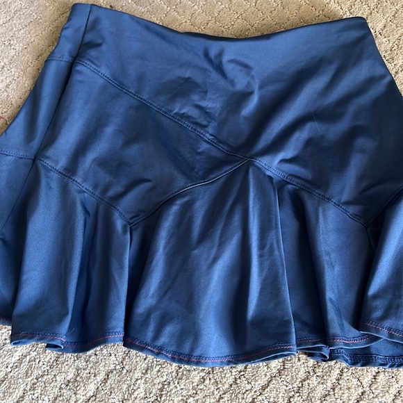 Lucky in love gray blue  skirt skort size small - Picture 5 of 5